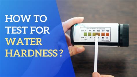 lab test for water hardness|testing water hardness at home.